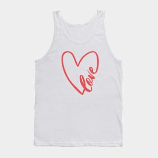 Valentine Love Tank Top